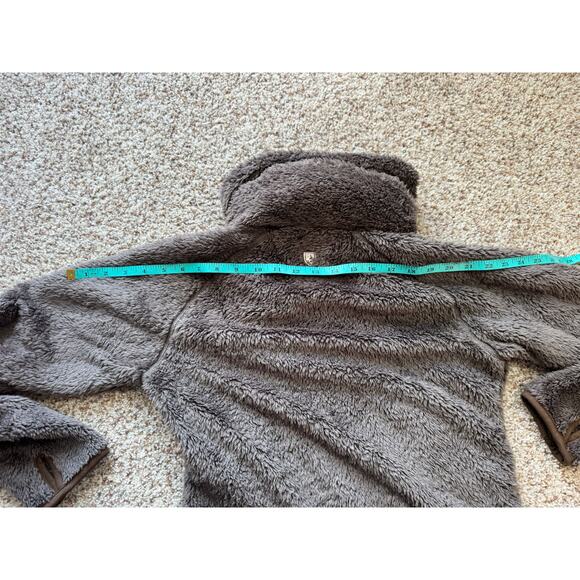 Womens KUHL Flight Fleece zip up jacket, hidden hood; size small - Picture 11 of 16